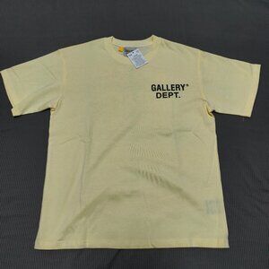 🔥HOT🔥 NWT Unisex Gallery Dept Yellow Shirt